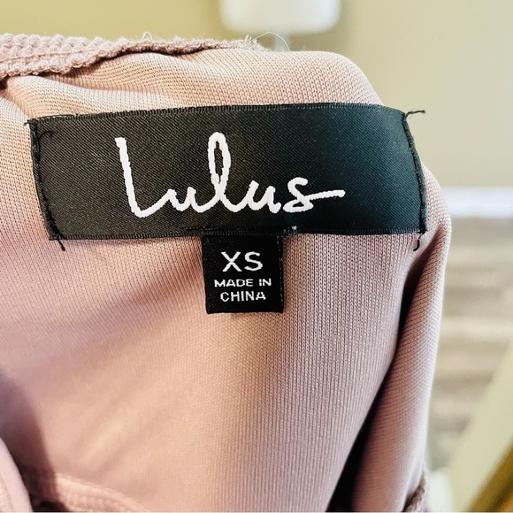 Lulu’s Mauve Maxi Dress XS X-Small NWT NEW! - Picture 6 of 9